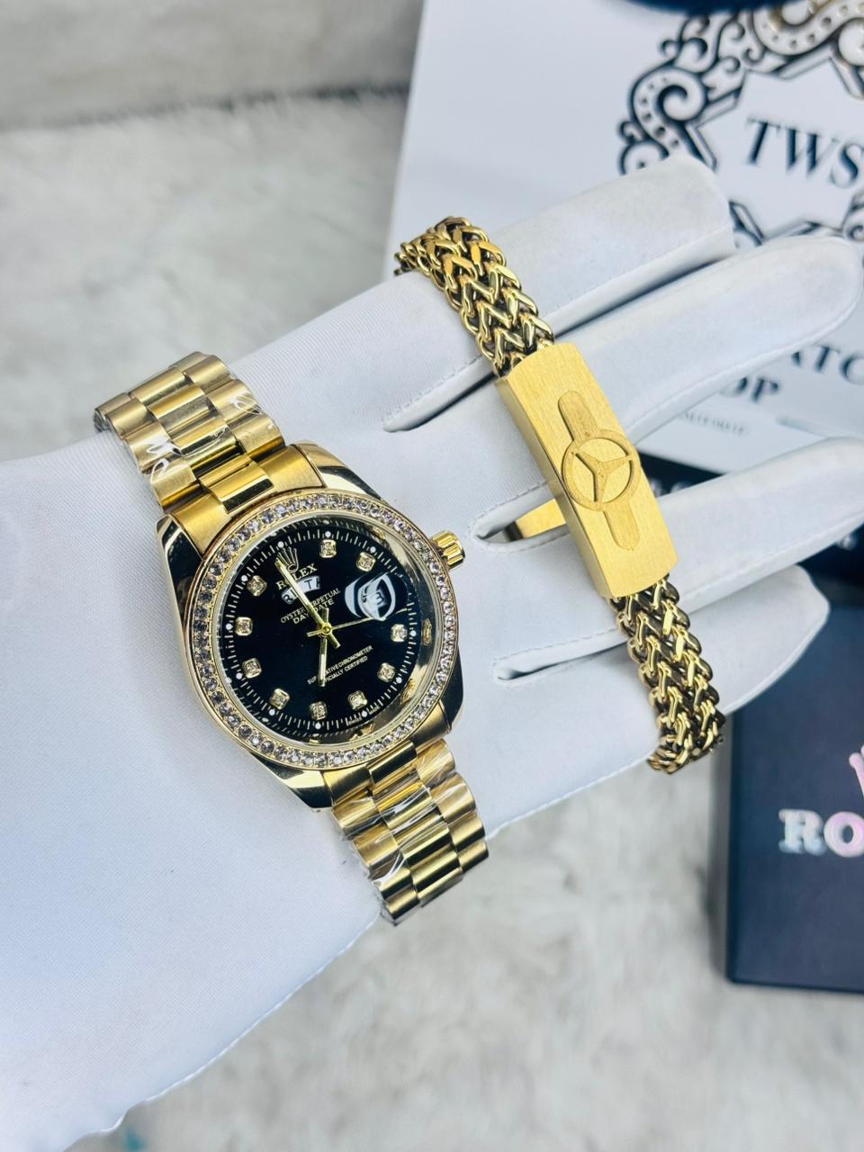 Luxury RLX Watch and Bracelate