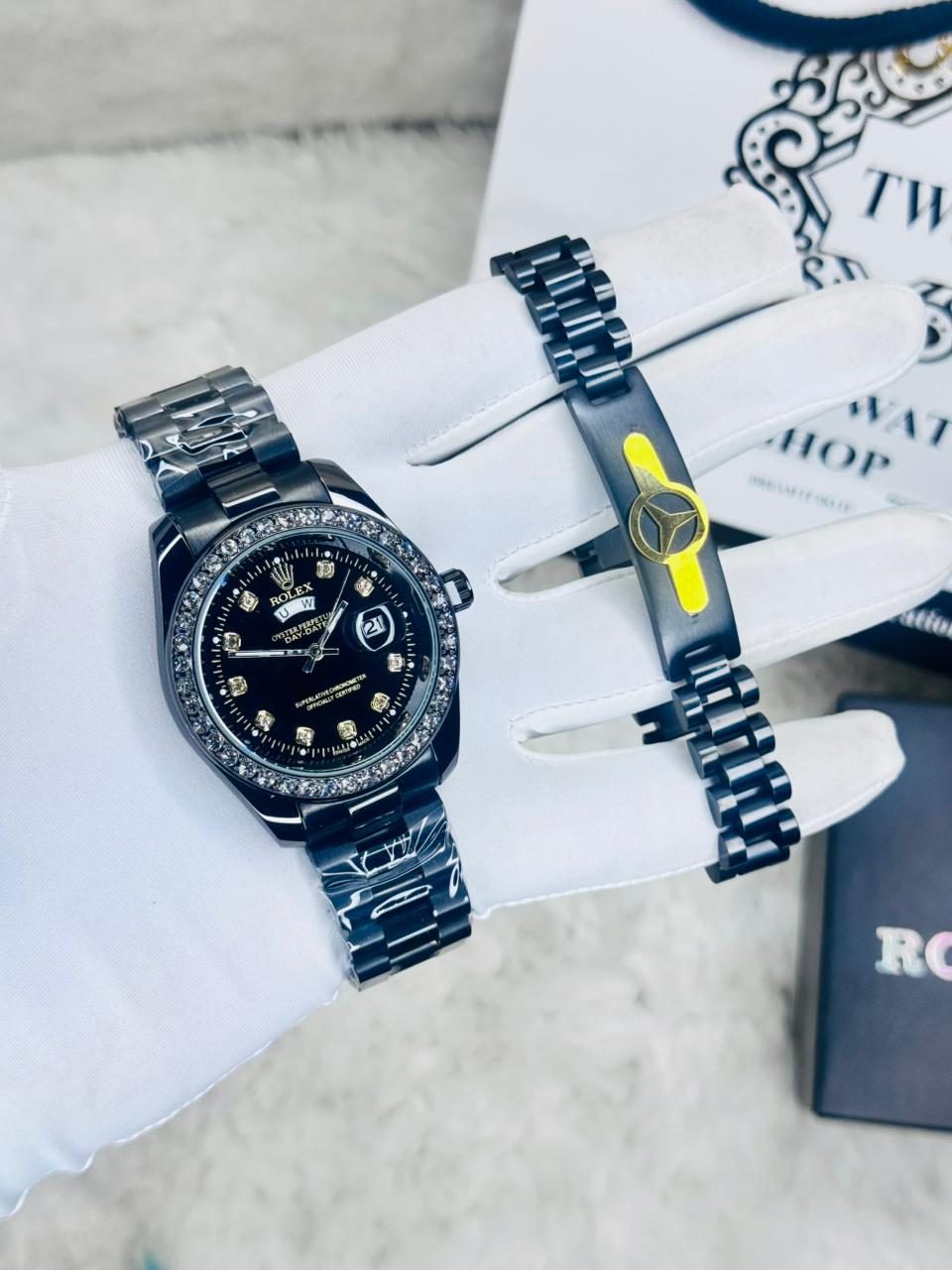 Luxury RLX Watch and Bracelate